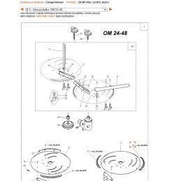 Amazonės mastelis om24 48 35 55 p 927817 už m