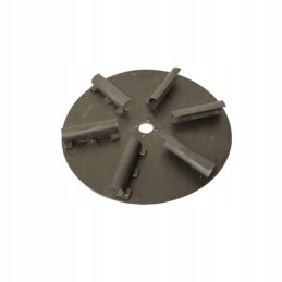 Bunkerio barstytuvo barstymo diskas su 6 peiliais