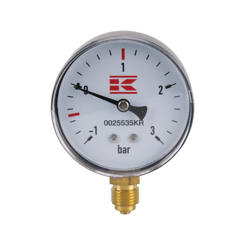 Vakuuminis manometras tanklaiviui 1 4 colių 63 mm 3 bar