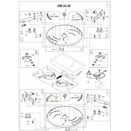 Amazonės mastelis om24 36 5 28 p 927855 už m