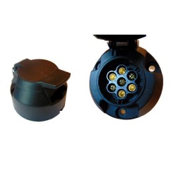 12v lizdas 7 kontaktų elektros jungtis