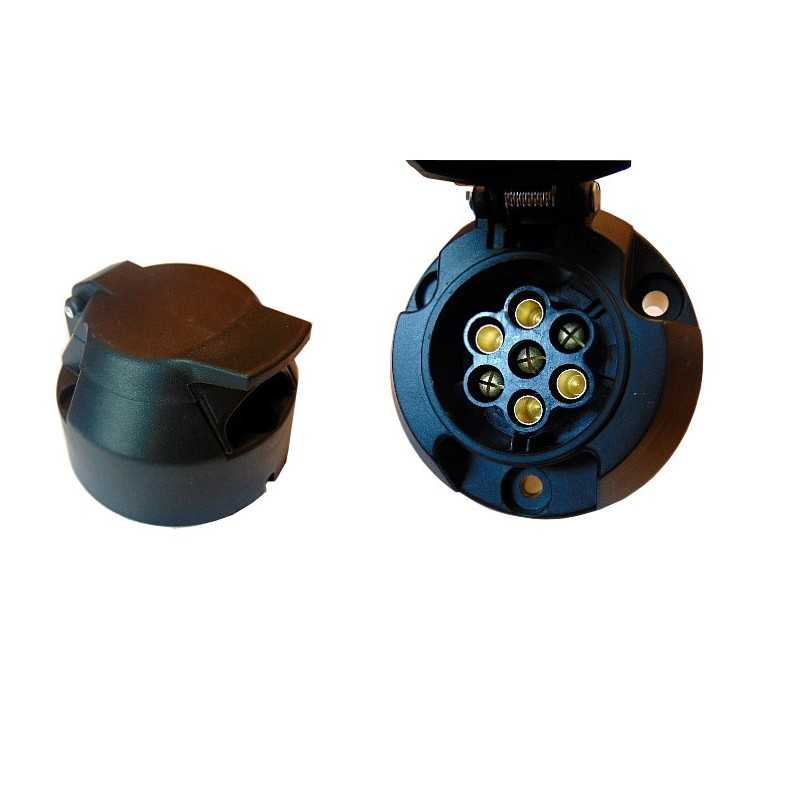 12v lizdas 7 kontaktų elektros jungtis