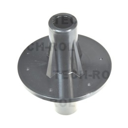 Universali diskinė stebulė bunkerių barstytuvams