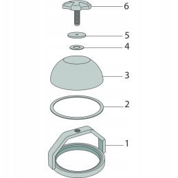 Atsilaisvinęs transporto priemonės stebėjimo stiklas 4 041100003