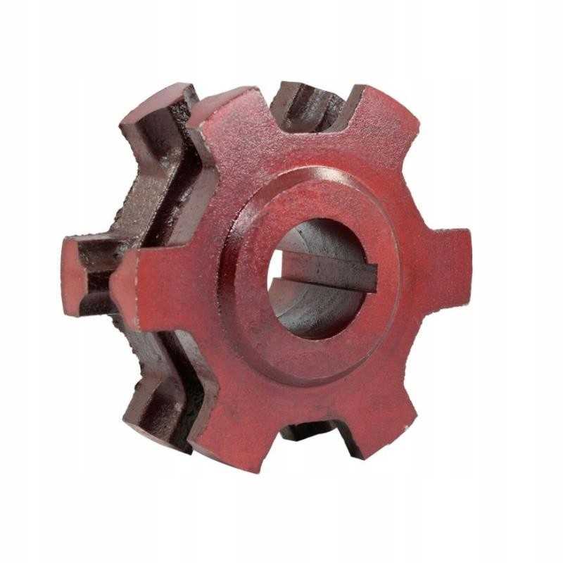 Lizdinis ratas 10 mm grioveliui su 6 aukštais dantimis