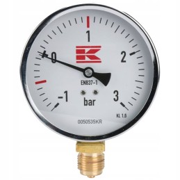 Manometras tanklaiviui 1 2c 100mm 3bar vakuumas