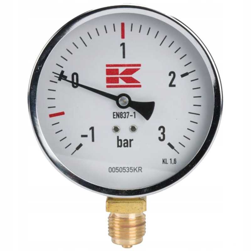 Laikrodis tanklaiviui 1 2c 100mm 3bar vakuuminis