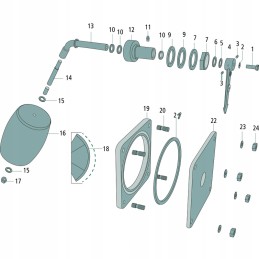 Lygio indikatoriaus sandarinimo žiedas 4050040100011 mz