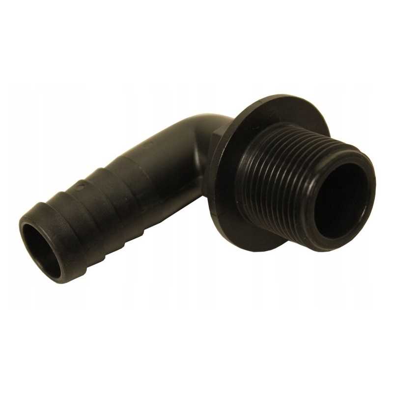 Sujungimo alkūnė 20 mm storio 3 4