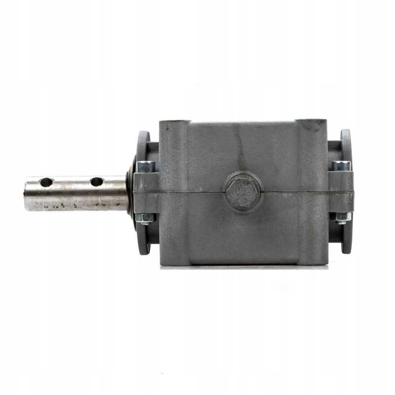 Kampinė pavara agtech trąšų barstytuvui