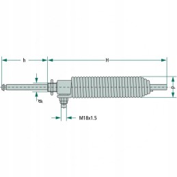Hidraulinis cilindras 405051150000
