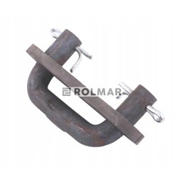 Grindų grandinės jungtis 14x50 komplektas, grūdintas