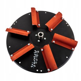 Kairysis metalinis barstymo diskas rcw3