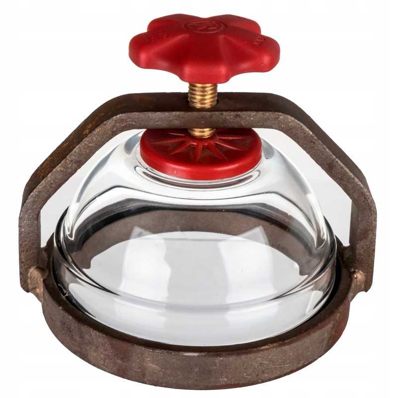 Žiūrėjimo stiklas su plienine rankena, 4 kompl