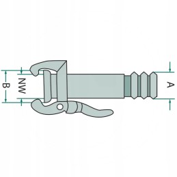 Kištukas su žarnos galu 4050200379