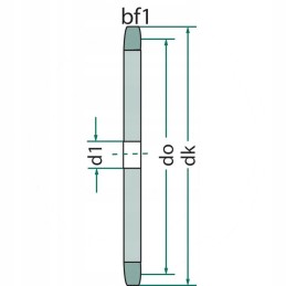 Granito grandinės rato diskas 837011 025 21