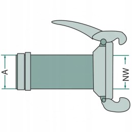 Kištukas su žarnos galu 4050220760