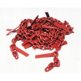 Ištraukiama barstytuvo grandinė su 21 skersiniu