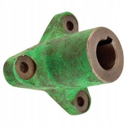 Trijų pečių guminės sankabos galas su ro pleištu