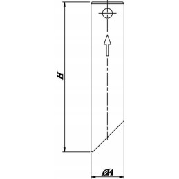Prailginimo vamzdis oe 40x300 mp9te40a300 mp filtras