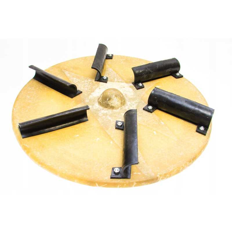 6 peilių diskinis oe 50 cm barstytuvas, skirtas pjauti drugelį