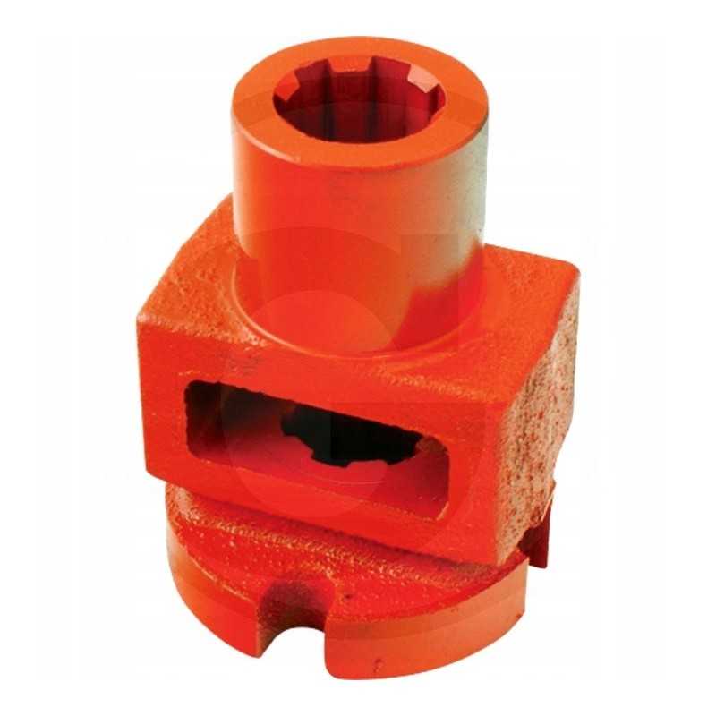 Antgalis jungia mėšlo kratytuvą, agtech katerį