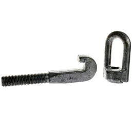 Varžtas su kabliu, komplektas M20, srutų cisternai