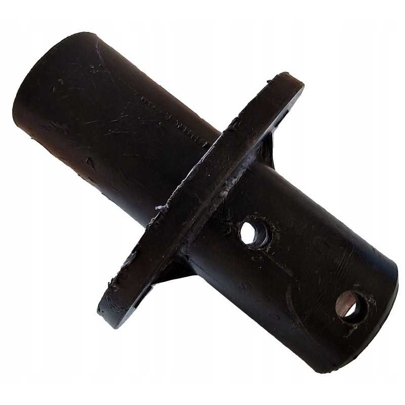 Plastikinis ir metalinis barstymo disko stebulė