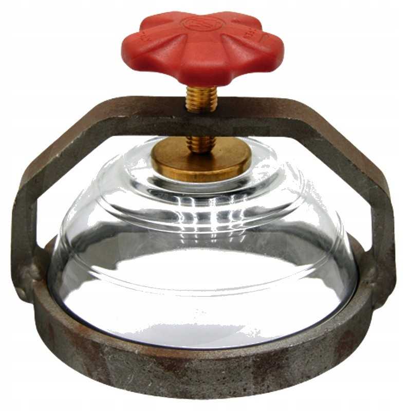 4 colių statinės bako stebėjimo stiklas su tvirtinimu