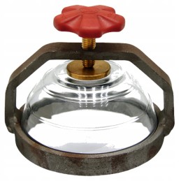 4 colių statinės bako stebėjimo stiklas su tvirtinimu