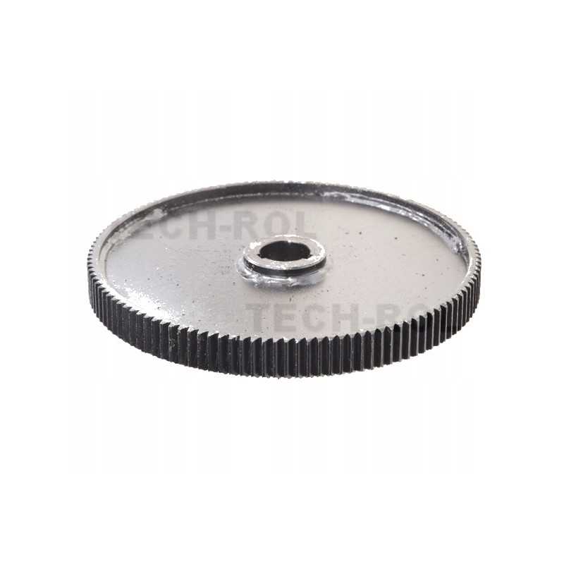 Sraigtinis reketinis ratas, dantys 40 mm, pleištas 10 mm