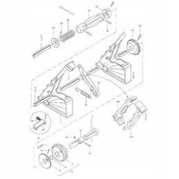 Amazon D9 956664 sėjamosios šepetys