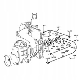 Battioni Pagani AM2 Mec5000 pavaros korpusas