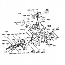 Lašelinis tepalas 1 4 colių Battioni Pagani