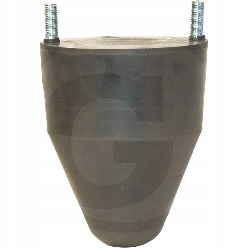 Guminis buferis HL priekabai su dviem varžtais