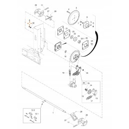 Amazone guolio korpusas 2x100x100mm 1136100