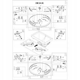 Amazon barstytuvų peiliukai os30 36 914735