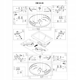 Amazon barstytuvų peiliukai os30 36 914735