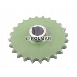 Plieninis grandinės ratas su 24 1 colio skersmuo 40