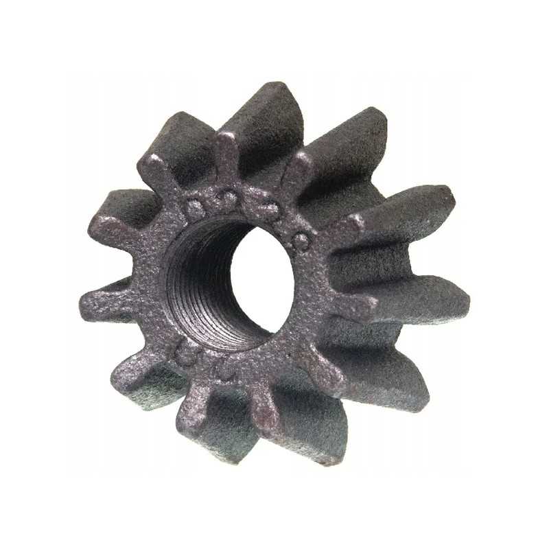 Mažas kūginis ratas telpa į diskinį ratą