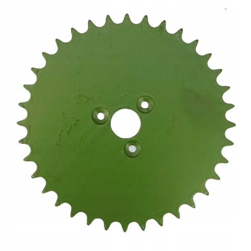 Barstytuvo ratas su 36 motogeneriniais peiliais