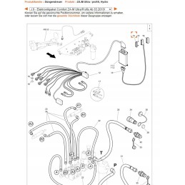 Amazone 20 kontaktų NF085 laikiklis