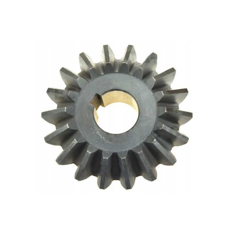 Kūginė pavara su 18 mm RNZ barstytuvo pavarų dėžei