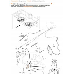 Amazone varžto kaištis potenciometrui 947042