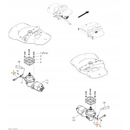 Amazone nh189 pavarų greičio jutiklis