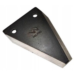 Derliaus nuėmimo peilis lygiais peiliais ir priekine vejapjovės juosta