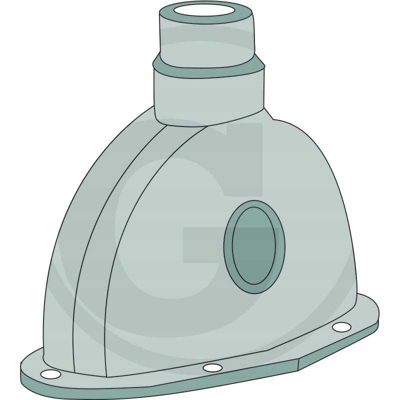 Viršutinė vartų vožtuvo dalis yra 6 colių