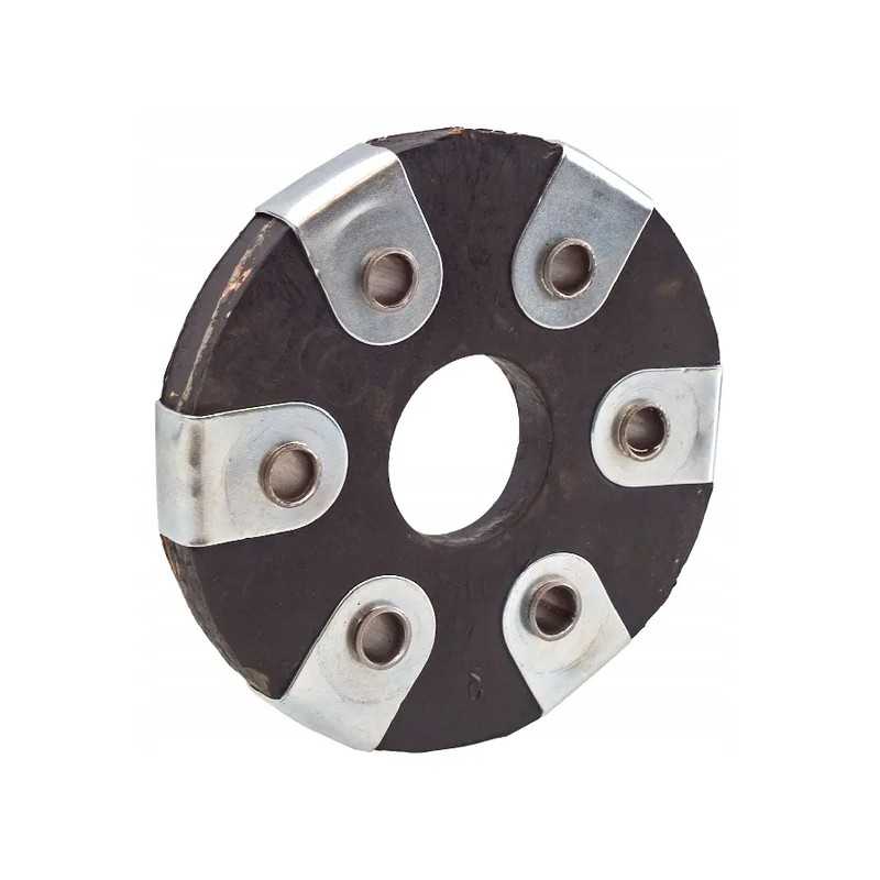 Guminis sankabos diskas turi 6 skylutes