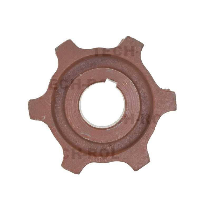 Lizdo ratas 10 mm grioveliui su 6 barstytuvais 220807