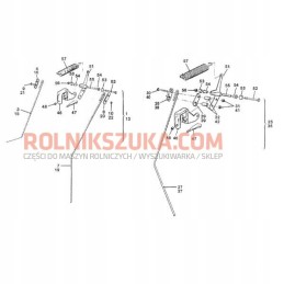 Įtempimo spyruoklė 3 6x28 5x138 amazone ha140 3875